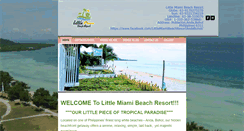 Desktop Screenshot of littlemiamibeachresort.com